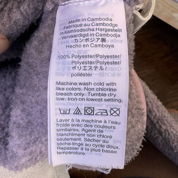 Madewell Polartec Fleece Womens XS Half Zip Jacket Purple Oversized Style #L9588 - Picture 7 of 8